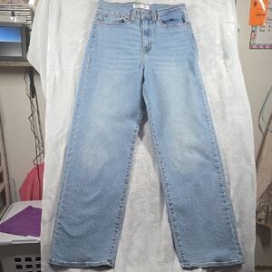 LEVI Jeans Sz 30x31 Signature Heritage High Rise Loose Straight Wide Leg 0777